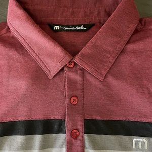 Travis Mathew Polo Shirt Sz L